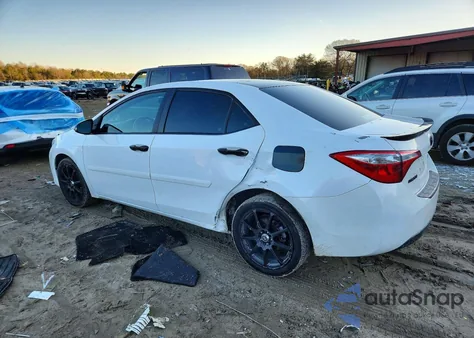 2014 Toyota Corolla L из США, поврежденный, VIN 2T1BURHE6EC106371